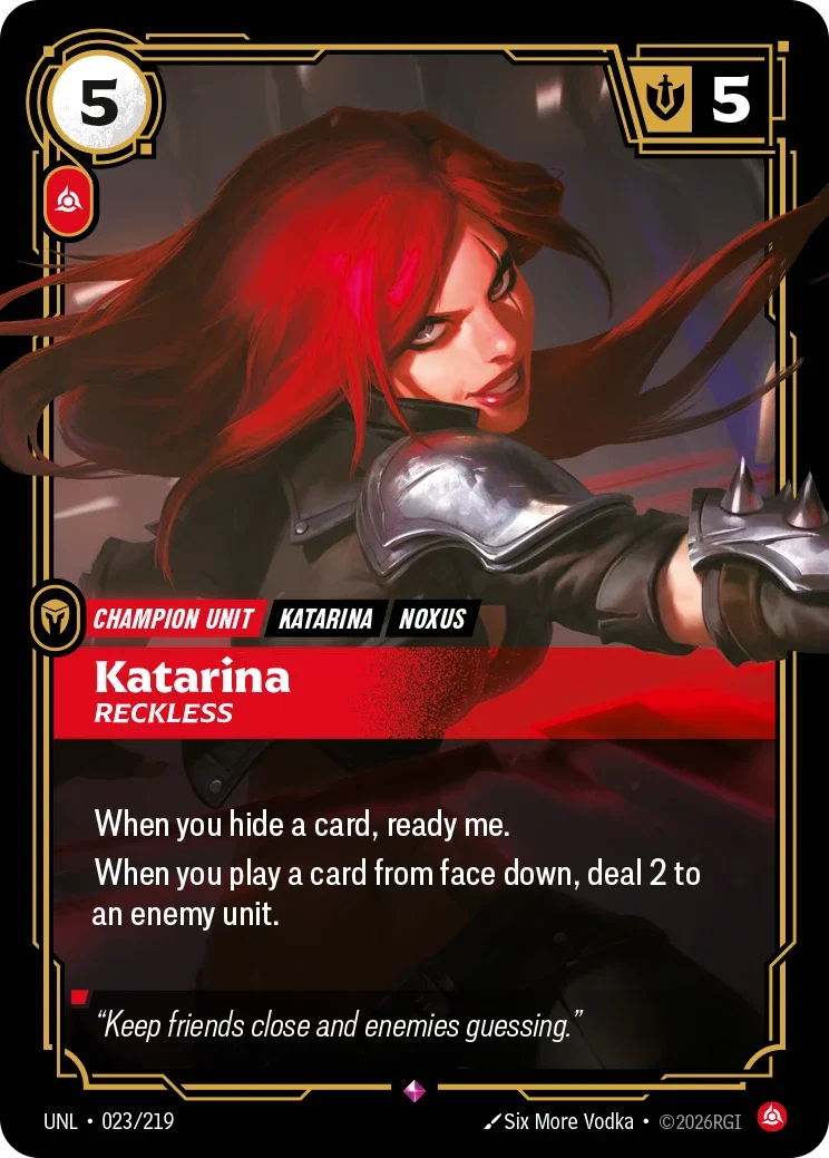Katarina Reckless - 023/219 - Unleashed