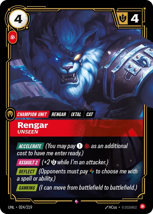 Rengar Unseen - 024/219 - Unleashed