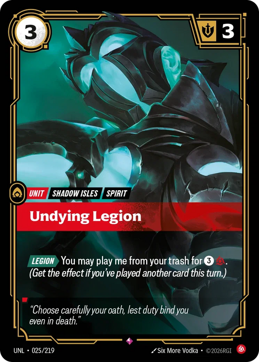 Undying Legion - 025/219 - Unleashed