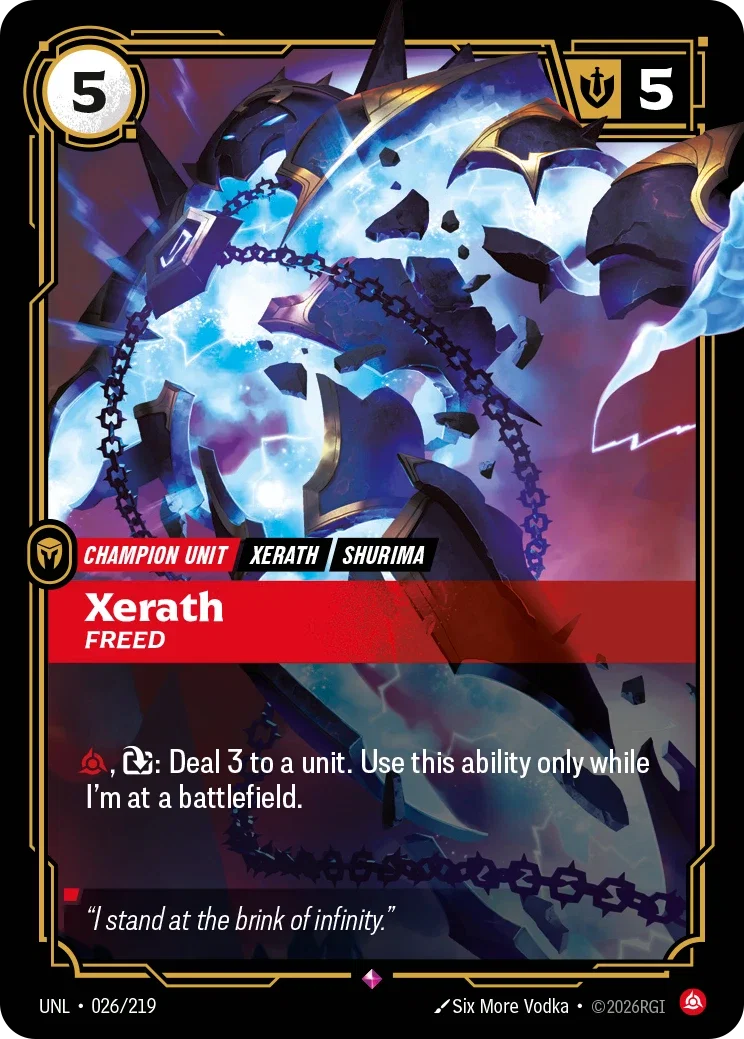 Xerath Freed - 026/219 - Unleashed