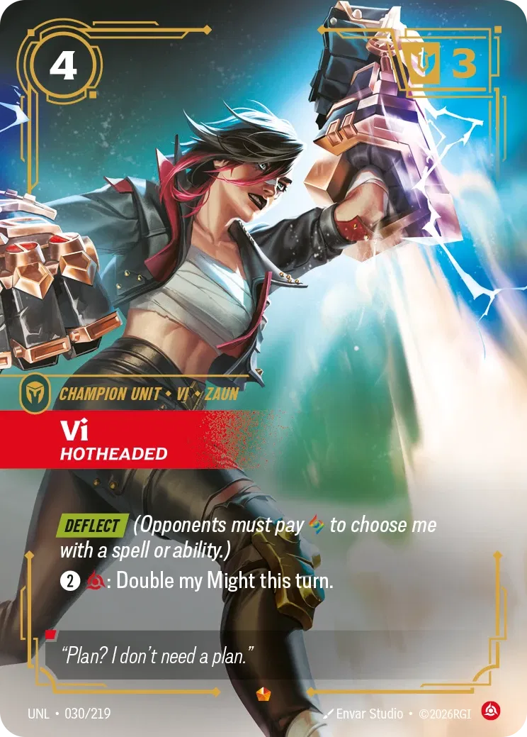 Vi Hotheaded - 030/219 - Unleashed
