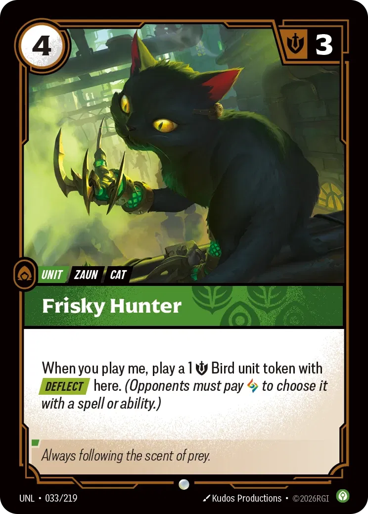 Frisky Hunter - 033/219 - Unleashed