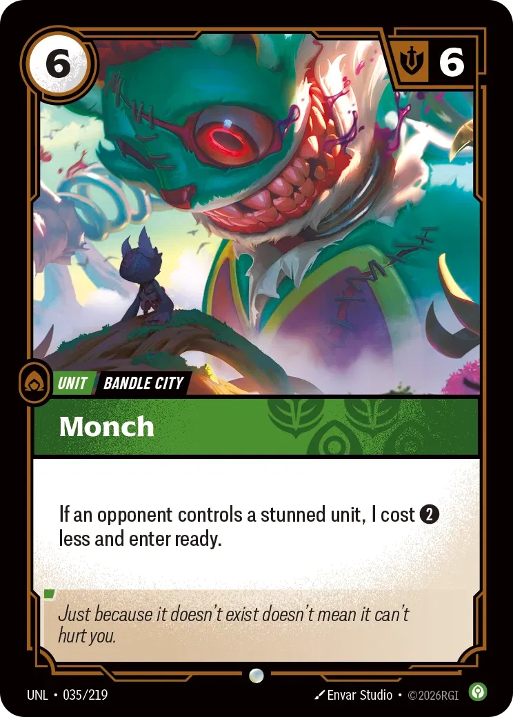 Monch - 035/219 - Unleashed