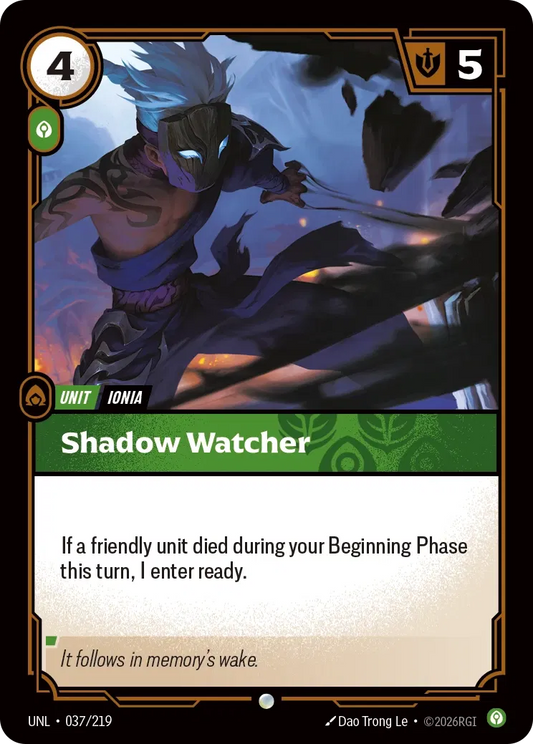 Shadow Watcher - 037/219 - Unleashed