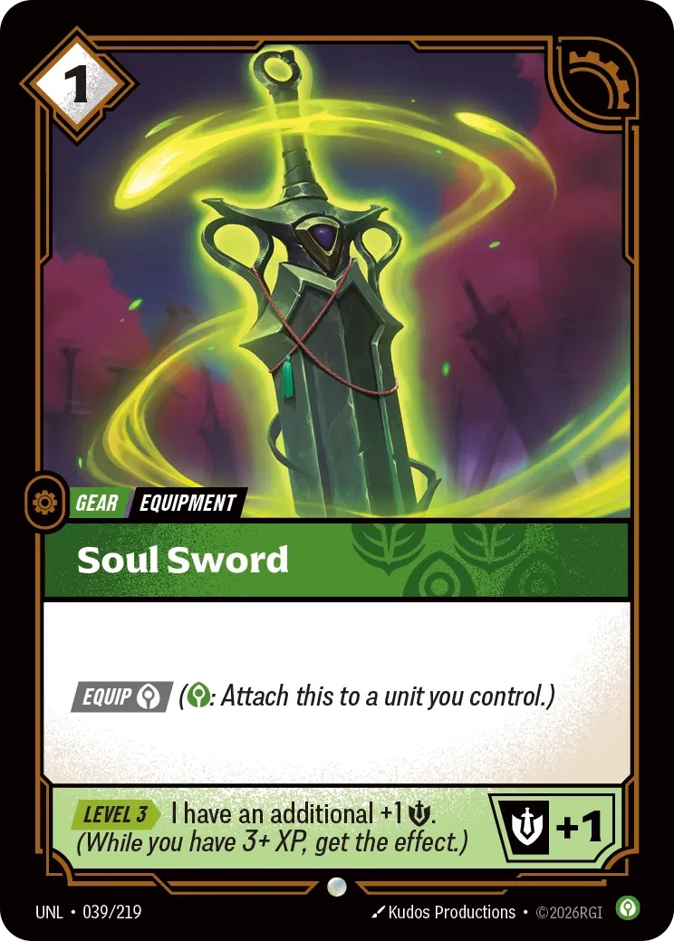 Soul Sword - 039/219 - Unleashed