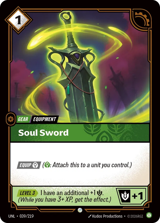 Soul Sword - 039/219 - Unleashed