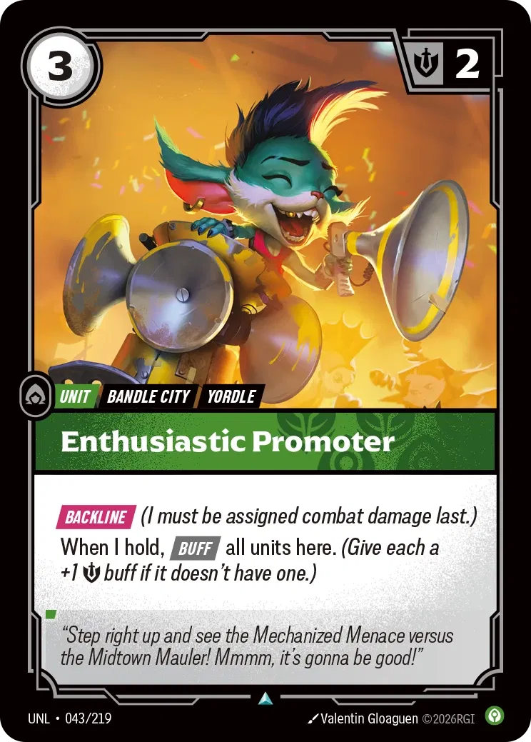 Enthusiastic Promoter - 043/219 - Unleashed
