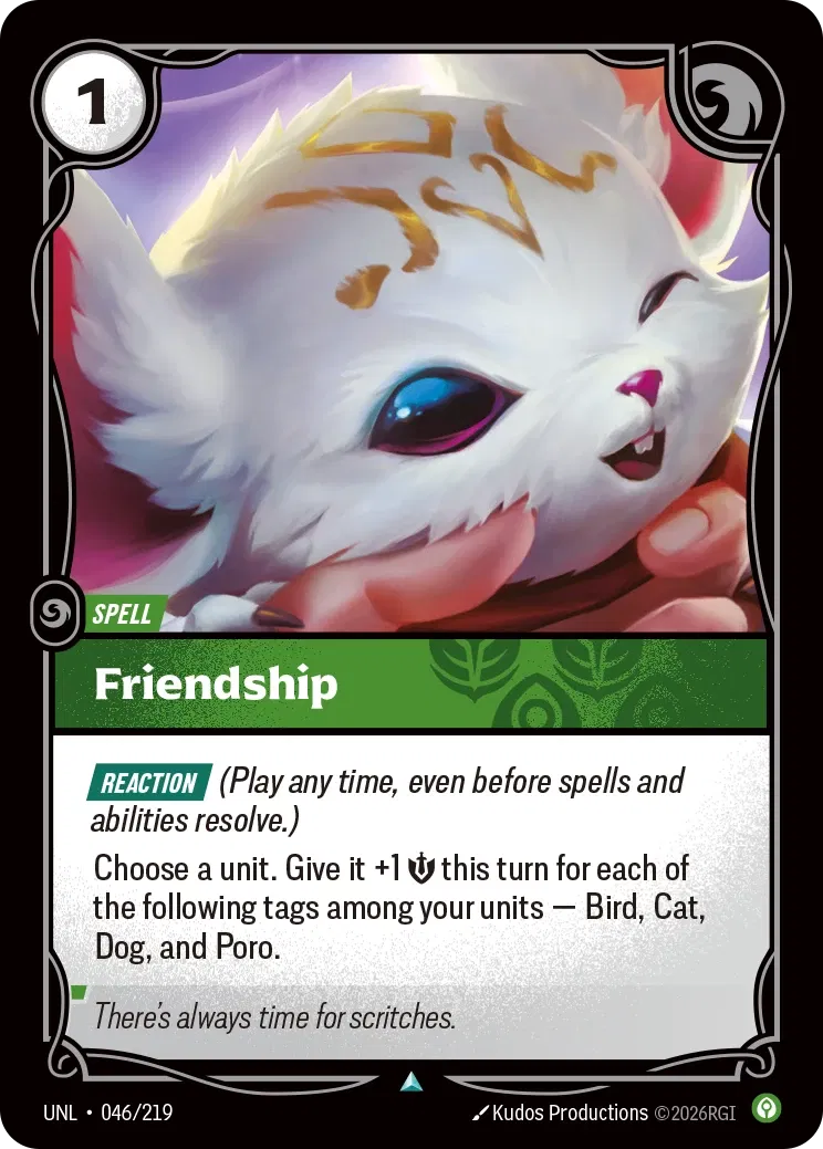 Friendship - 046/219 - Unleashed