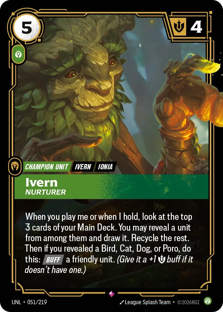 Ivern Nurturer - 051/219 - Unleashed