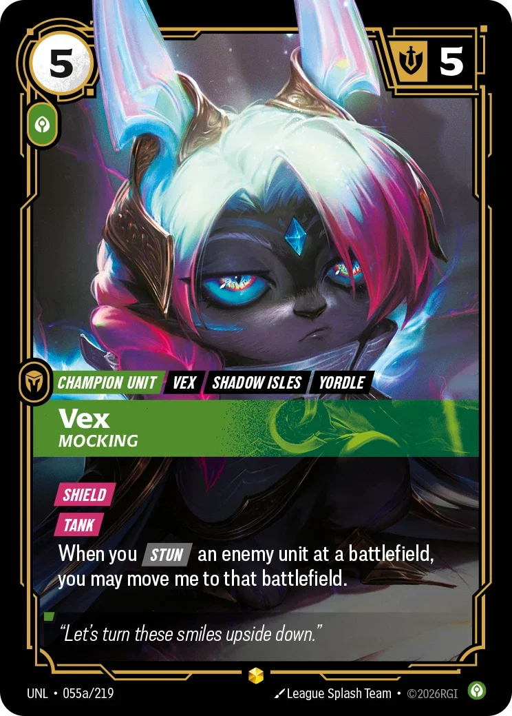 Vex Mocking (Alternate Art) - 055a/219 - Unleashed