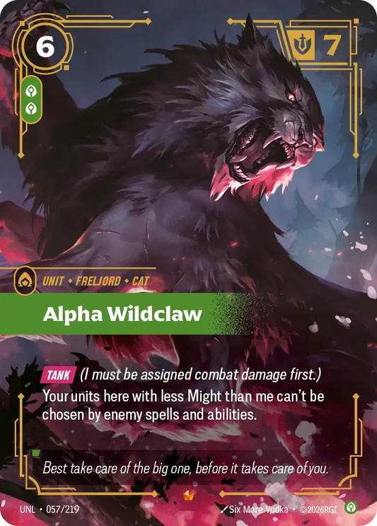 Alpha Wildclaw - 057/219 - Unleashed