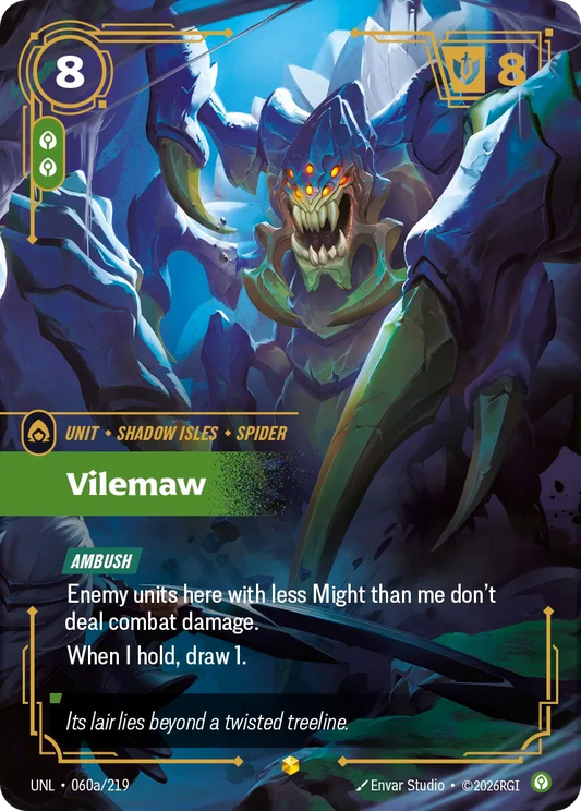 Vilemaw (Alternate Art) - 060a/219 - Unleashed