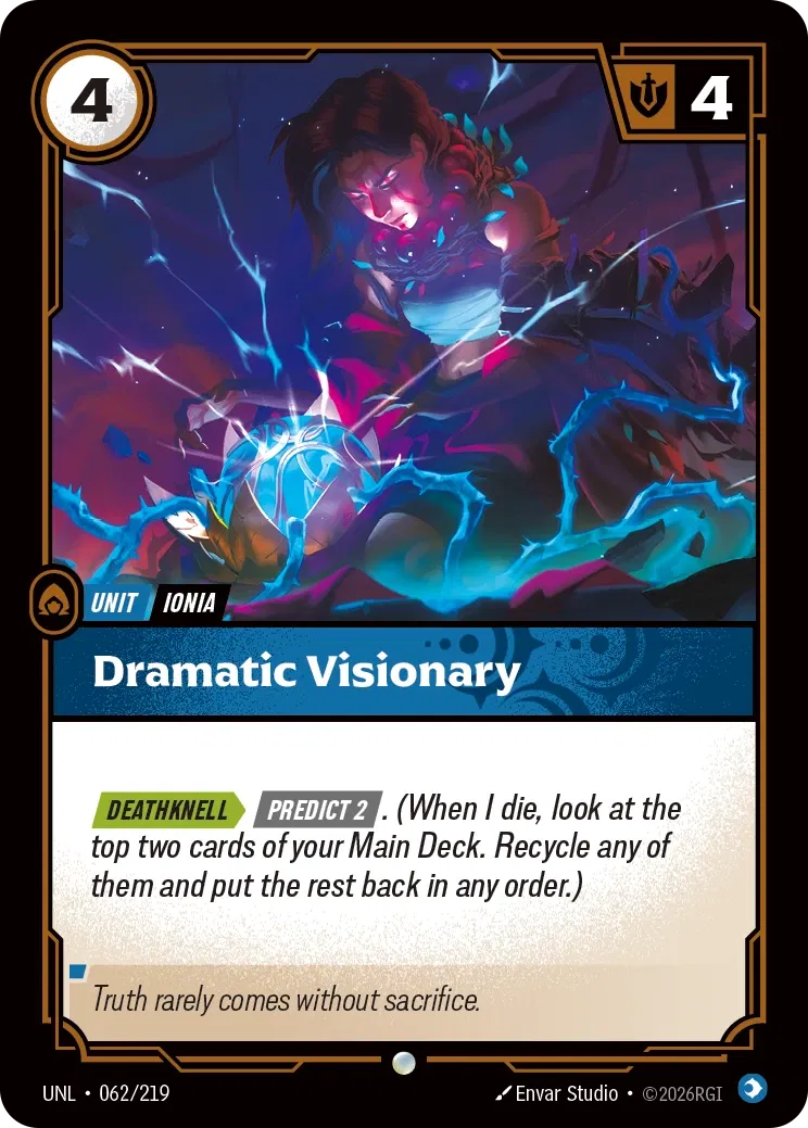 Dramatic Visionary - 062/219 - Unleashed