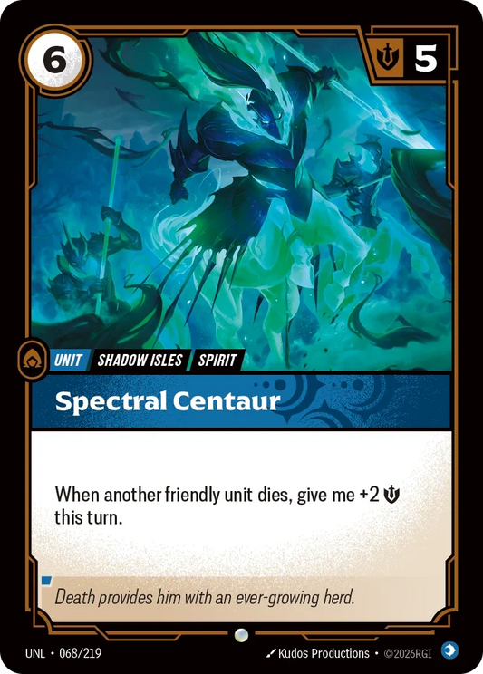 Spectral Centaur - 068/219 - Unleashed