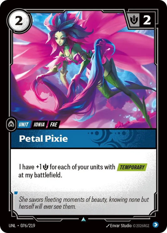 Petal Pixie - 076/219 - Unleashed