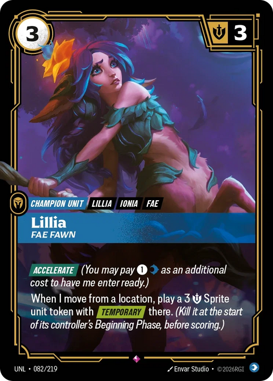 Lillia Fae Fawn - 082/219 - Unleashed