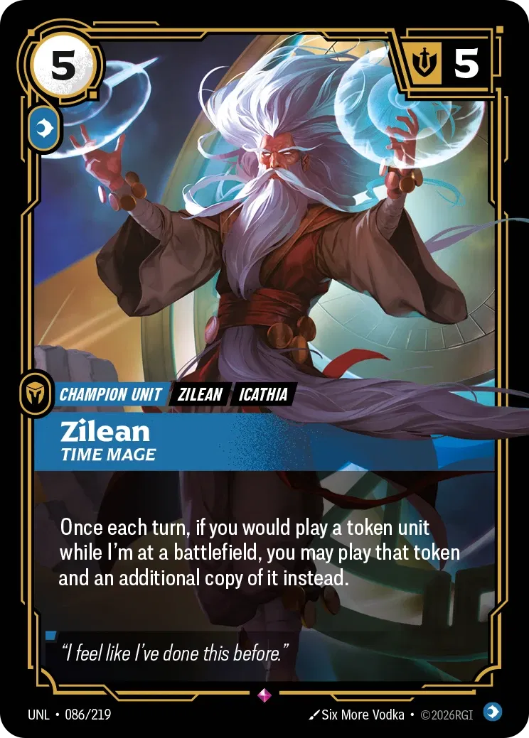 Zilean Time Mage - 086/219 - Unleashed
