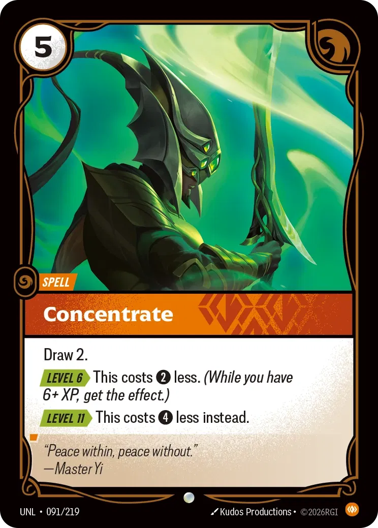 Concentrate - 091/219 - Unleashed