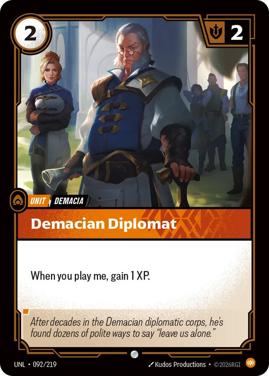 Demacian Diplomat - 092/219 - Unleashed