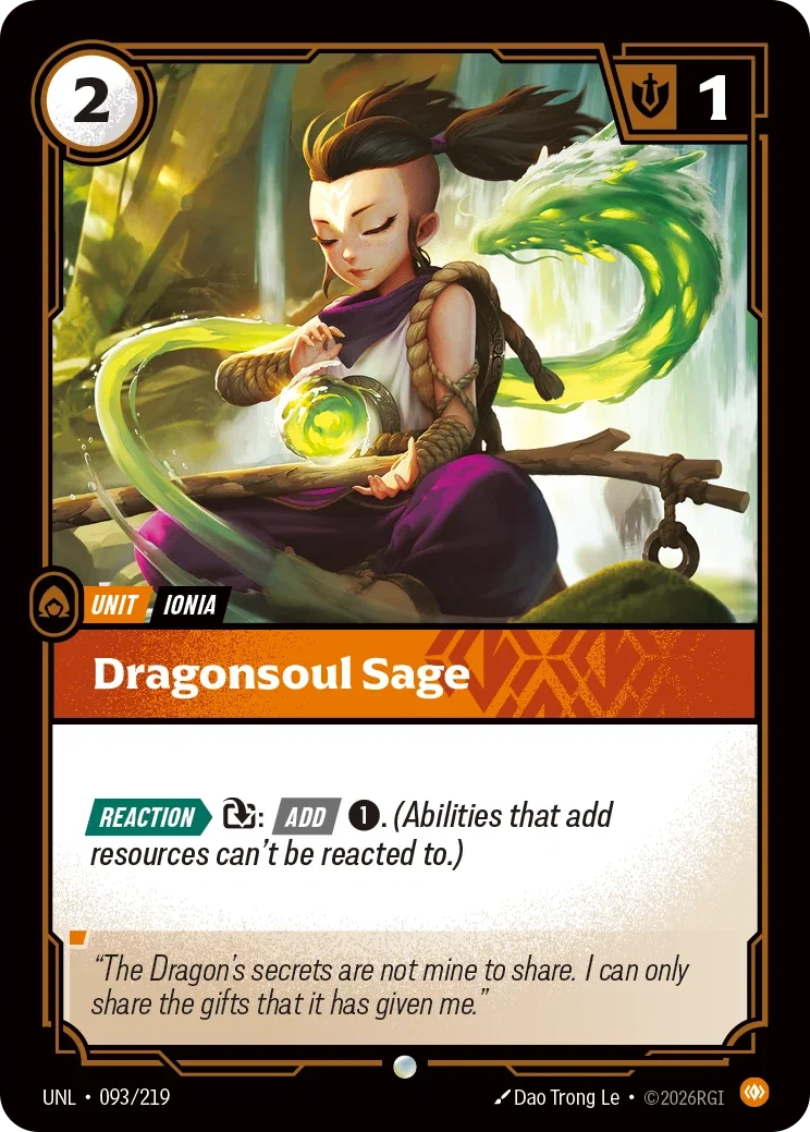 Dragonsoul Sage - 093/219 - Unleashed