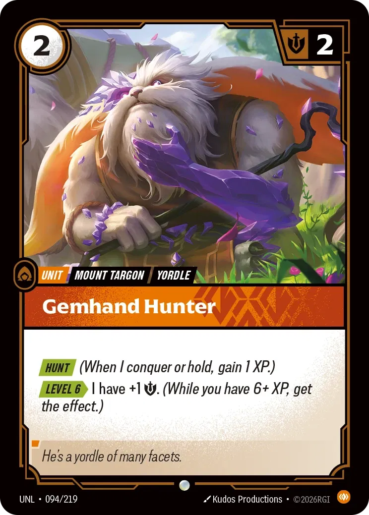Gemhand Hunter - 094/219 - Unleashed