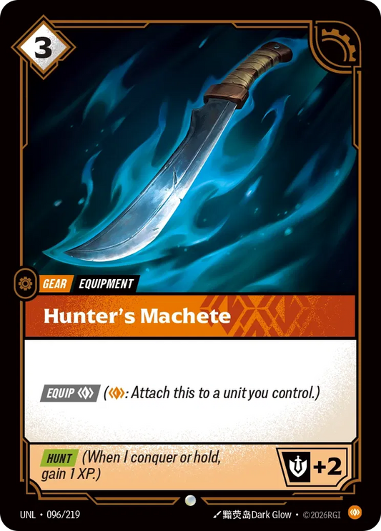 Hunter's Machete - 096/219 - Unleashed