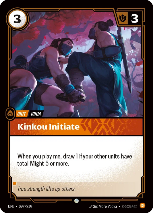 Kinkou Initiate - 097/219 - Unleashed