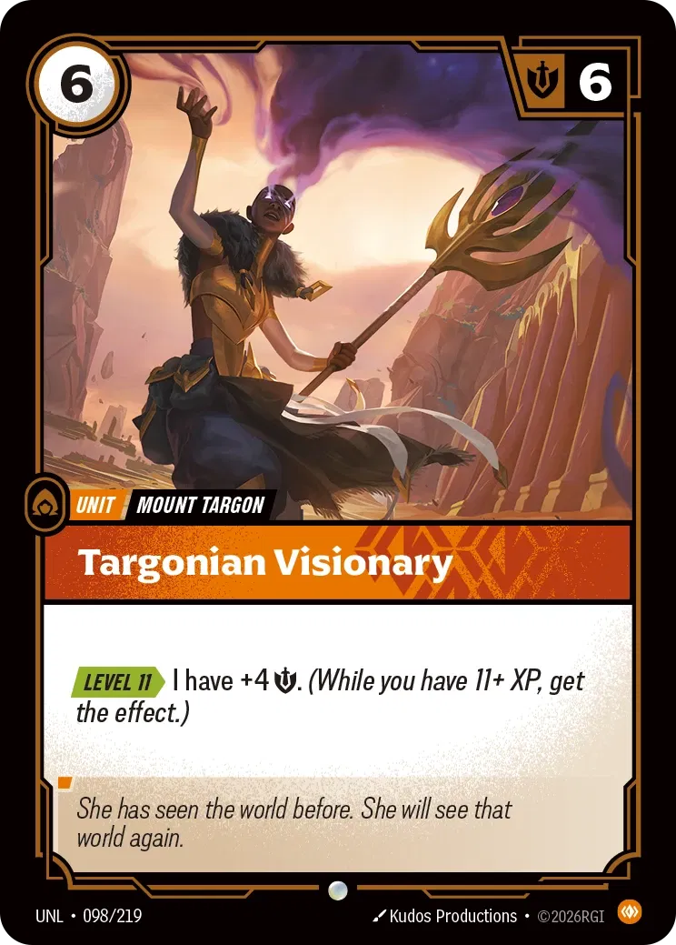 Targonian Visionary - 098/219 - Unleashed
