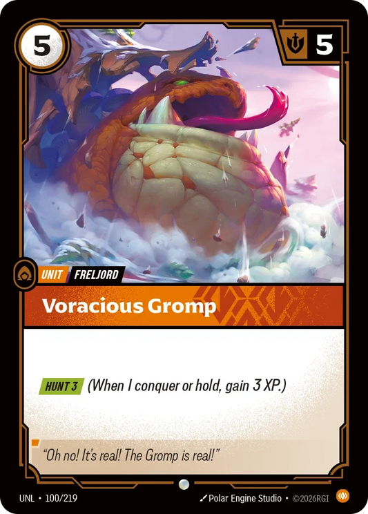 Voracious Gromp - 100/219 - Unleashed