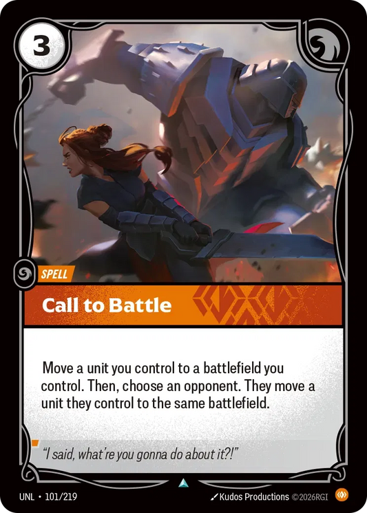 Call to Battle - 101/219 - Unleashed