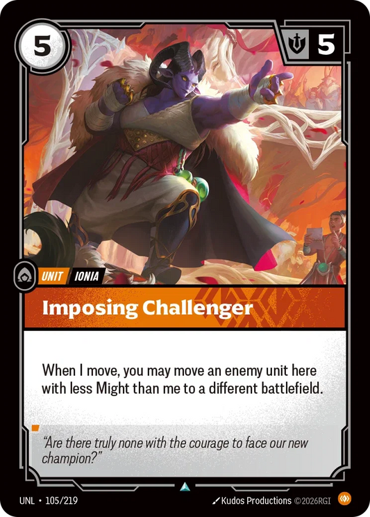 Imposing Challenger - 105/219 - Unleashed