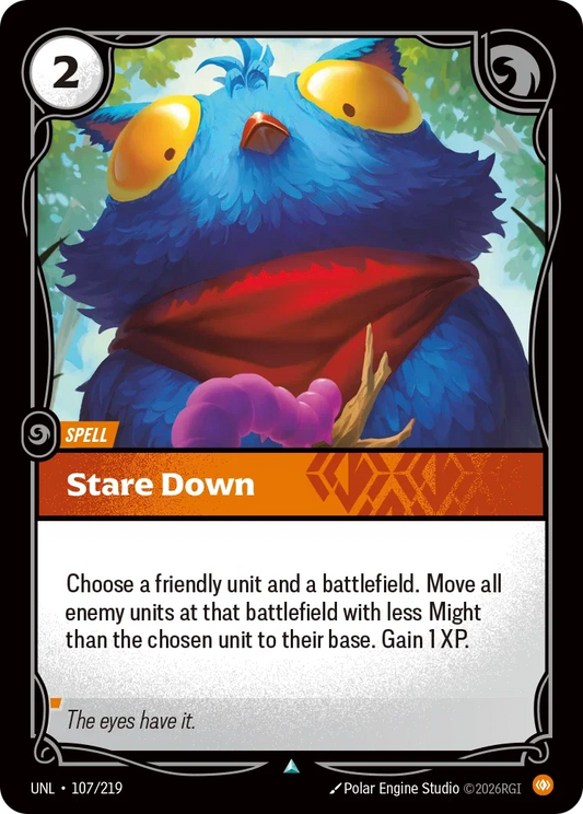 Stare Down - 107/219 - Unleashed