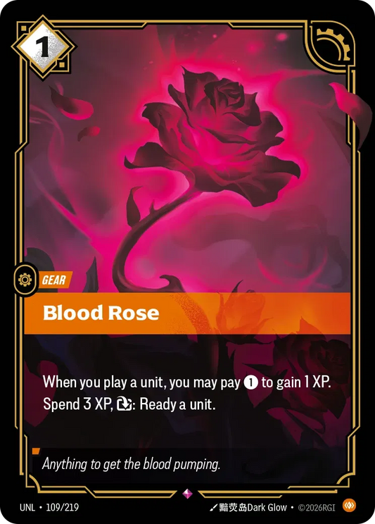 Blood Rose - 109/219 - Unleashed