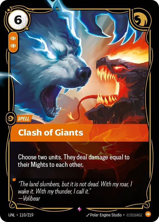 Clash of Giants - 110/219 - Unleashed