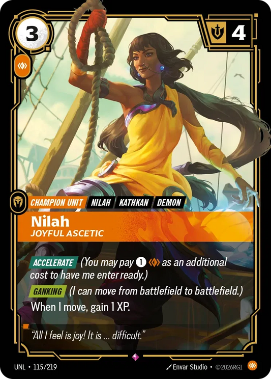 Nilah Joyful Ascetic - 115/219 - Unleashed