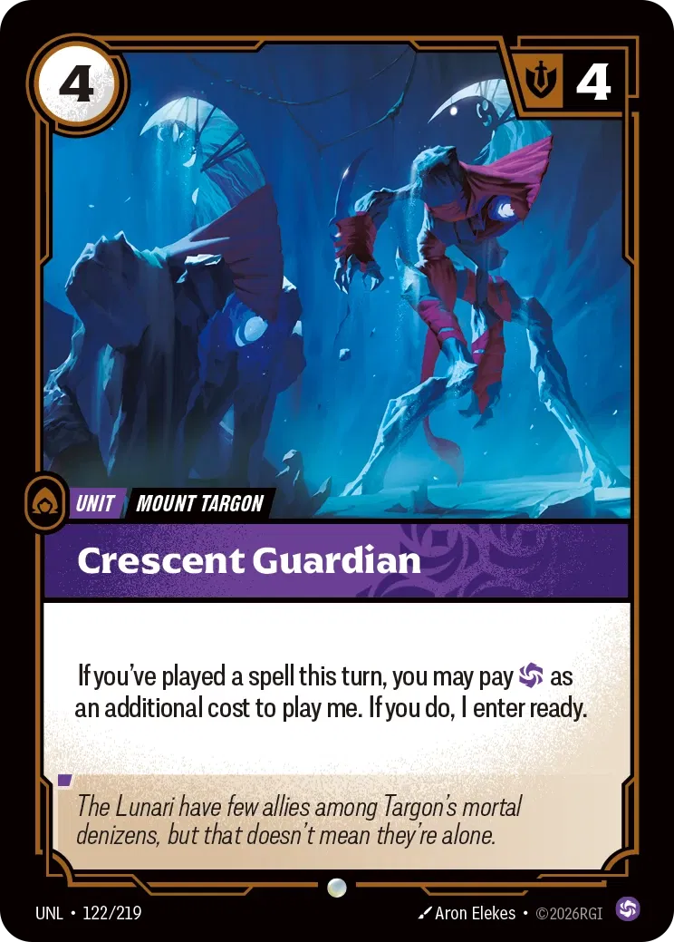 Crescent Guardian - 122/219 - Unleashed