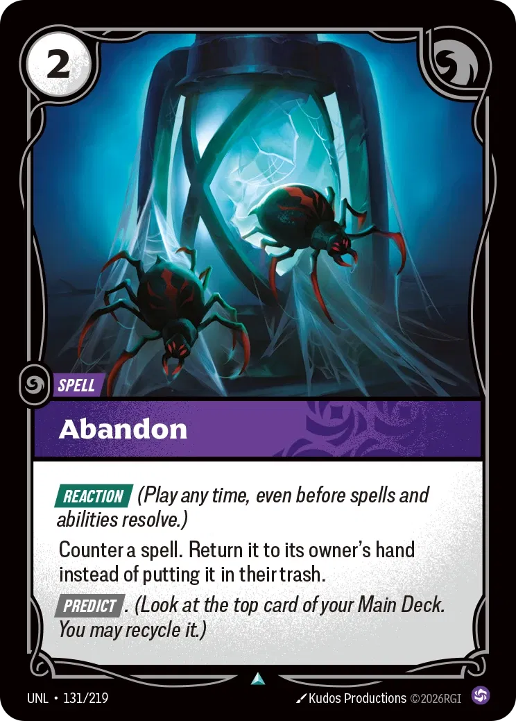 Abandon - 131/219 - Unleashed