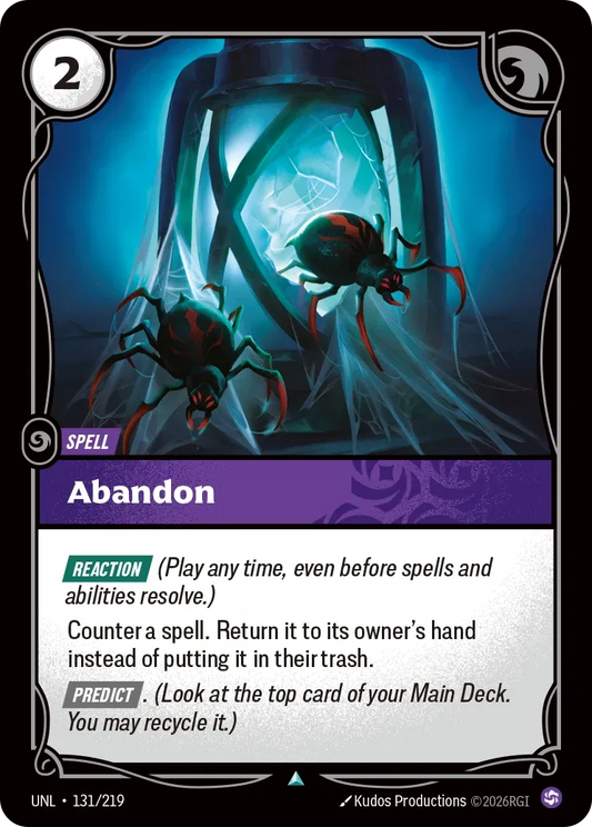 Abandon - 131/219 - Unleashed