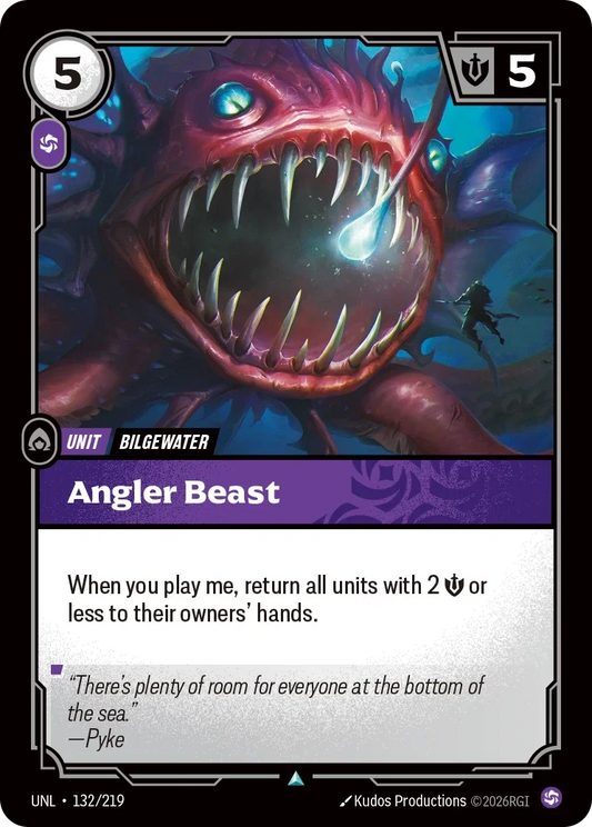 Angler Beast - 132/219 - Unleashed
