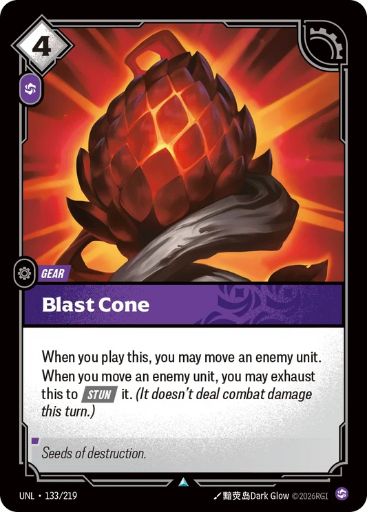Blast Cone - 133/219 - Unleashed