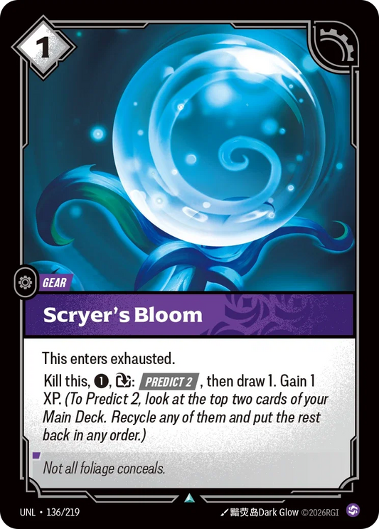 Scryer's Bloom - 136/219 - Unleashed