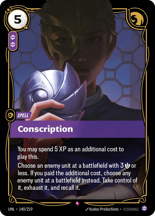 Conscription - 140/219 - Unleashed