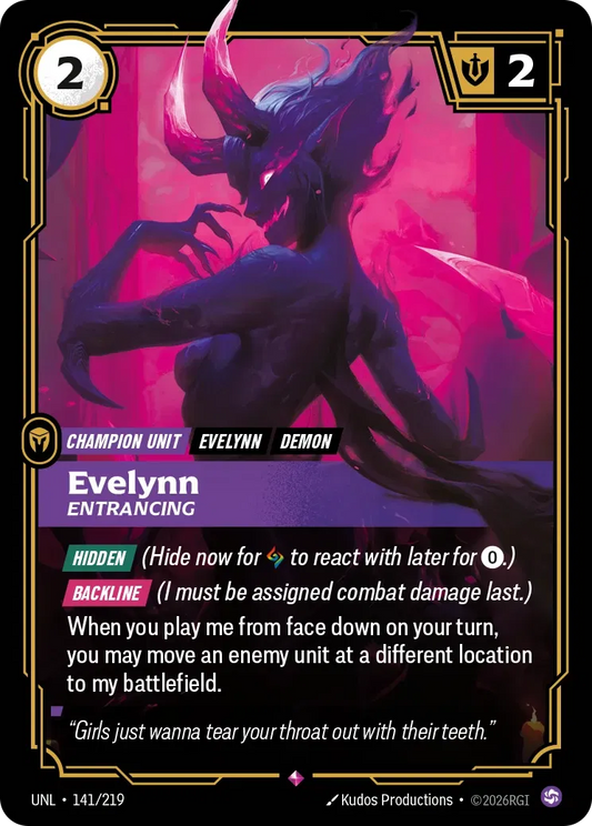 Evelynn Entrancing - 141/219 - Unleashed