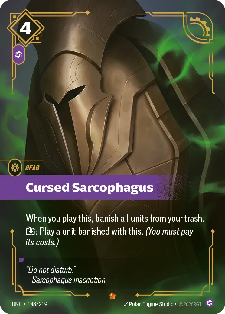 Cursed Sarcophagus - 148/219 - Unleashed