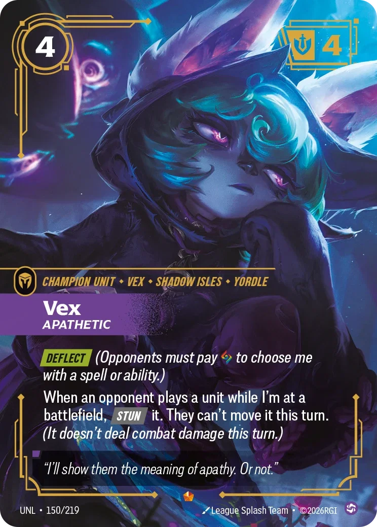 Vex Apathetic - 150/219 - Unleashed