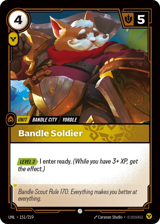 Bandle Soldier - 151/219 - Unleashed