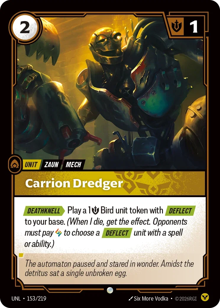 Carrion Dredger - 153/219 - Unleashed