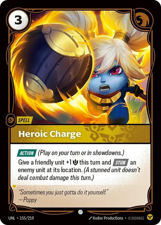 Heroic Charge - 155/219 - Unleashed