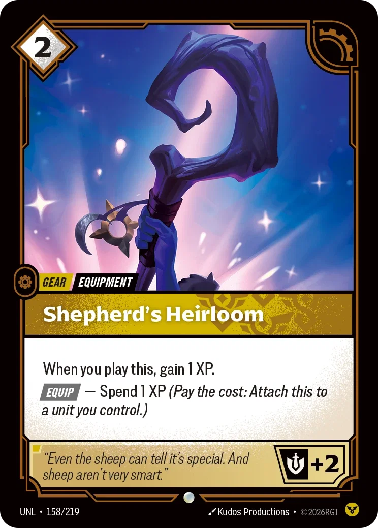 Shepherd's Heirloom - 158/219 - Unleashed