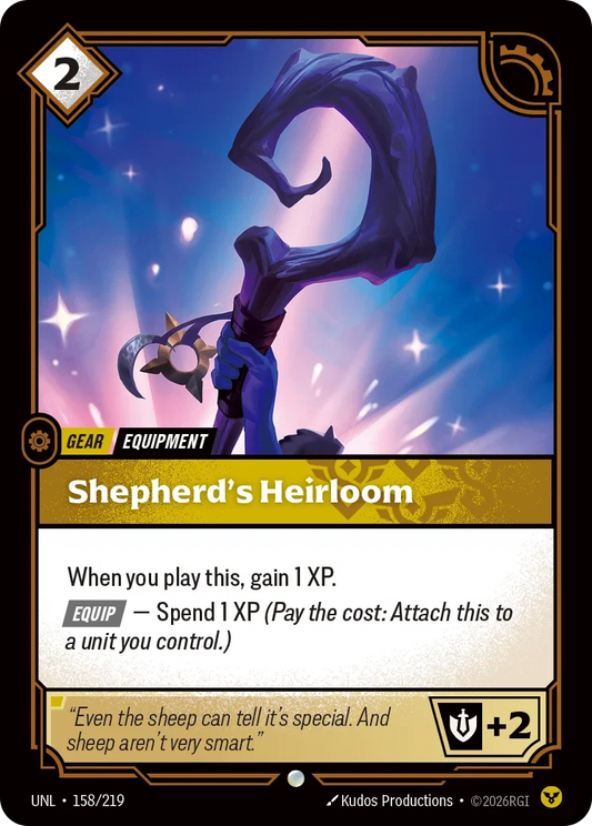 Shepherd's Heirloom - 158/219 - Unleashed